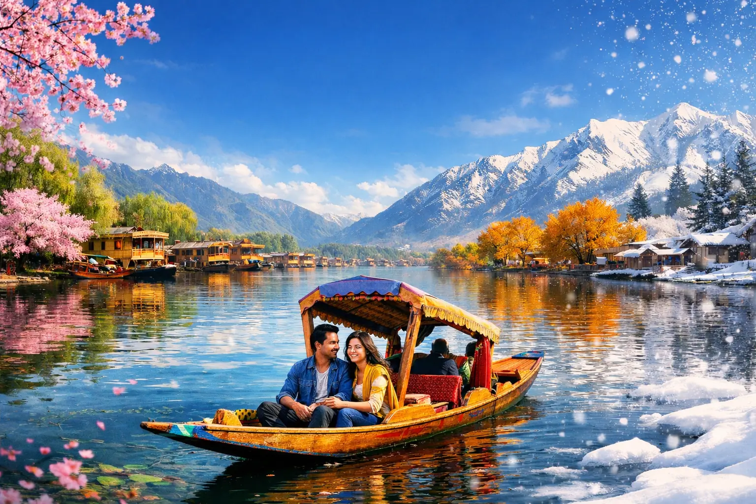 Romantic Kashmir Honeymoon Escape
